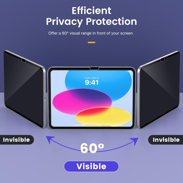 MoKo Privacy iPad 10.Nesil Ekran Koruyucu(10.9 in)