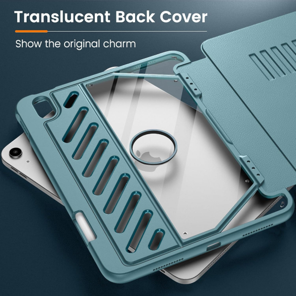 MoKo Apple iPad A16 Rugged Klf (11 in)-Cyan