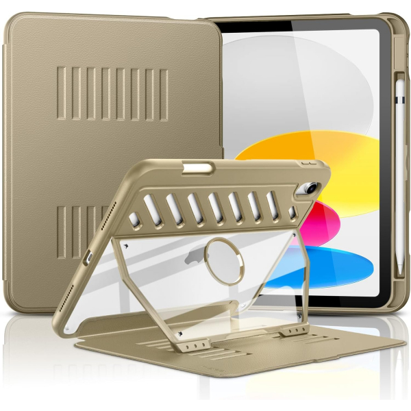 MoKo Apple iPad A16 Rugged Klf (11 in)-Khaki