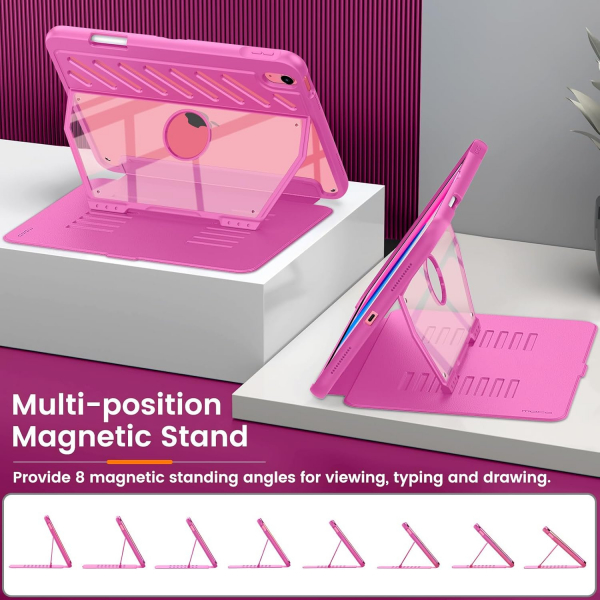 MoKo Apple iPad A16 Rugged Klf (11 in)-Peach Pink