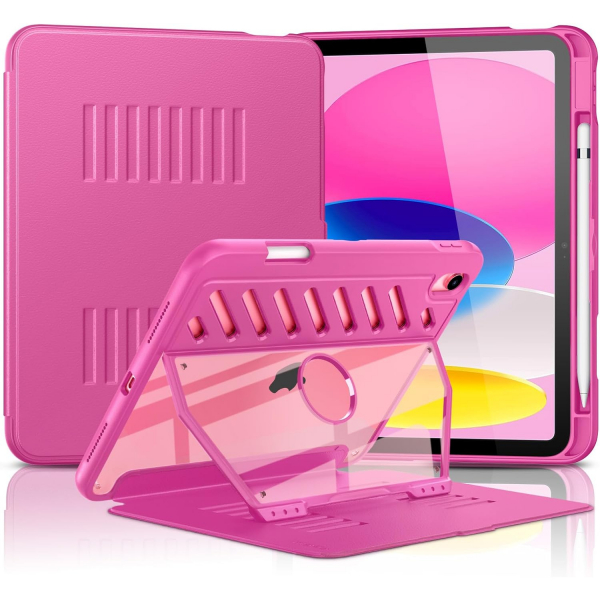 MoKo Apple iPad A16 Rugged Klf (11 in)-Peach Pink