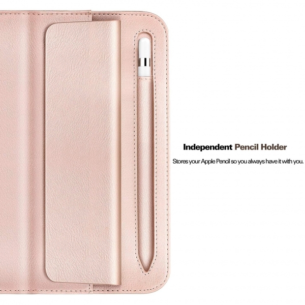 MoKo iPad Pro Tablet Klf (12.9 in)-Rose Gold