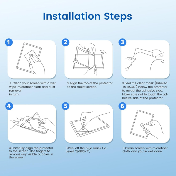 MoKo iPad Pro Mat Ekran Koruyucu (11 in, 2 Adet)