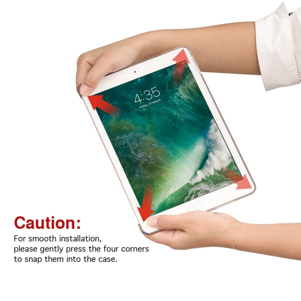 MoKo iPad Standlı Kılıf (10.2 inç)(7.Nesil)-Dark Ocean
