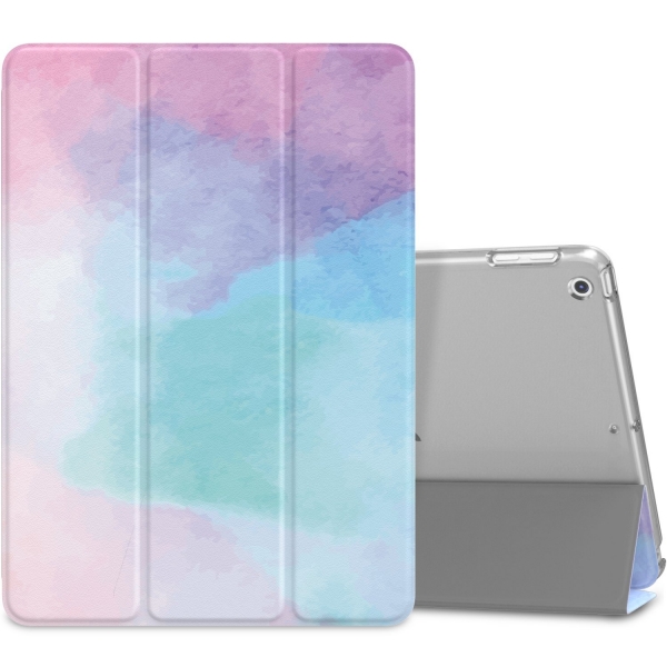 MoKo iPad Standlı Kılıf (10.2 inç)(7.Nesil)-Water Color
