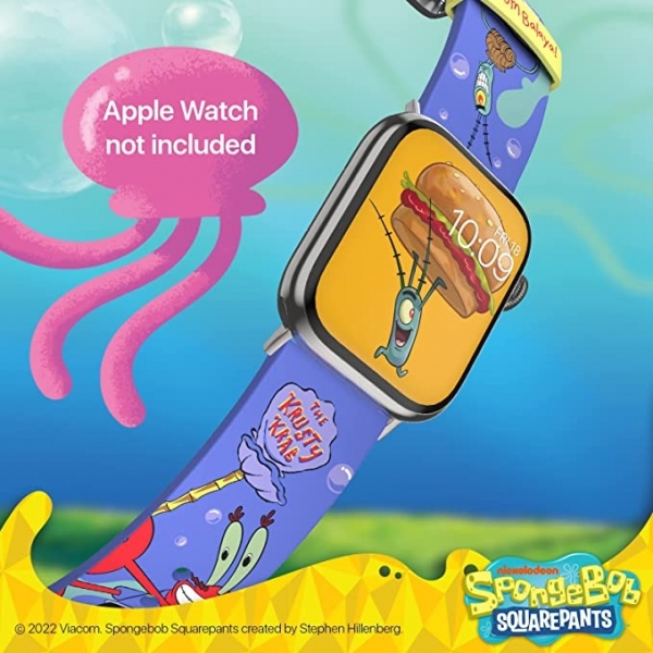 MobyFox Snger Bob Serisi Apple Watch Kay-Krusty Krab