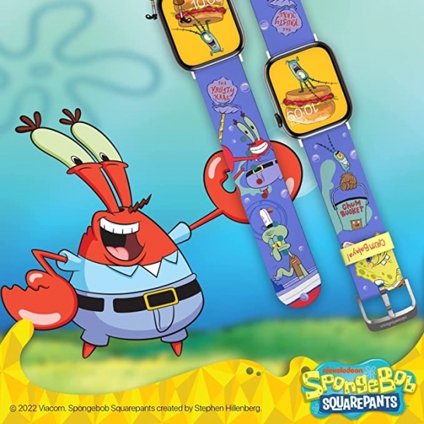 MobyFox Snger Bob Serisi Apple Watch Kay-Krusty Krab