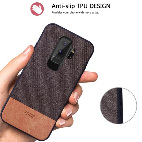 Mofi Samsung Galaxy S9 Plus Full Edge Klf-Brown  