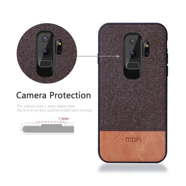 Mofi Samsung Galaxy S9 Plus Full Edge Klf-Brown  