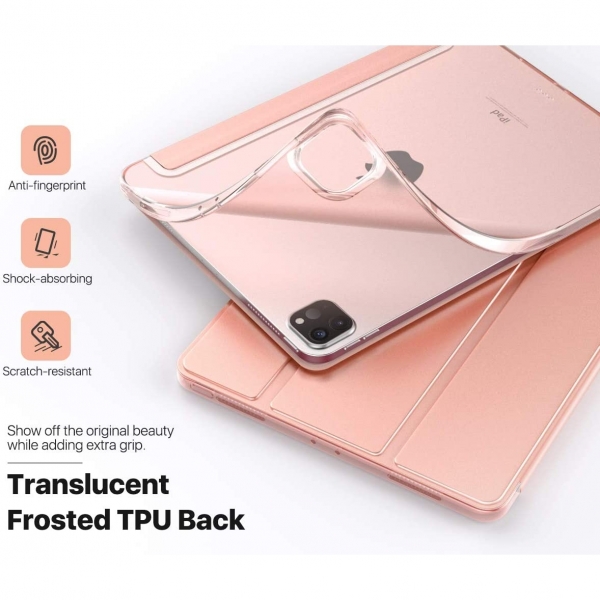 Moko iPad Pro Standl Klf (11 in)(2.Nesil)-Rose gold