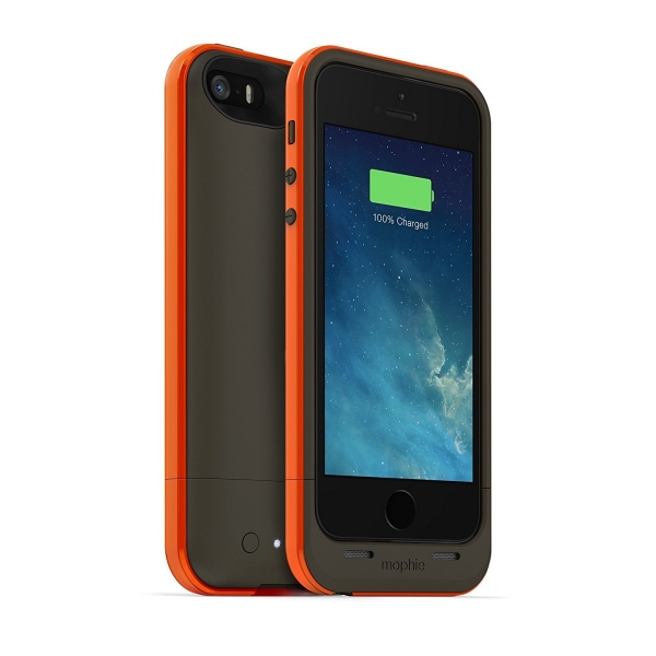 Mophie Apple iPhone 5 / 5S / SE Bataryal Klf (2100 mAh)-Orange