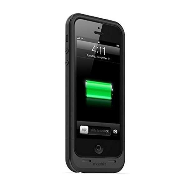 Mophie Apple iPhone 5 / 5S / SE Bataryal Klf (2100 mAh)-Black