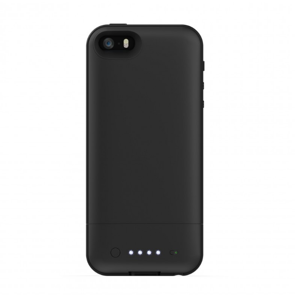 Mophie Apple iPhone 5 / 5S / SE Bataryal Klf (2100 mAh)-Black