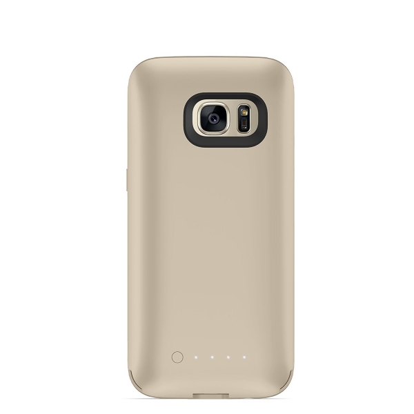 Mophie Samsung Galaxy S7 Kablosuz Bataryal Klf-Gold