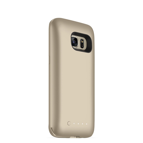 Mophie Samsung Galaxy S7 Kablosuz Bataryal Klf-Gold