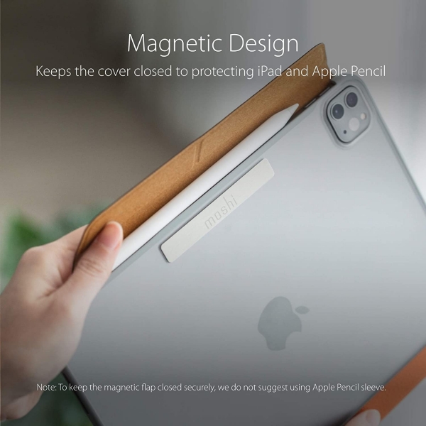 Moshi Apple iPad Pro VersaCover Klf (11 in)(2020)-Charcoal Black