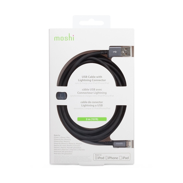 Moshi Lightning Konnektr/USB Kablo (3M)