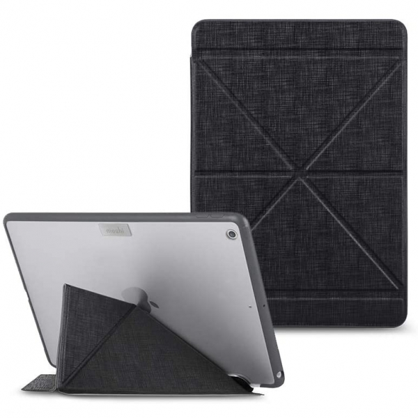 Moshi VersaCover Origami Serisi iPad Klf (10.2 in)-Metro Black
