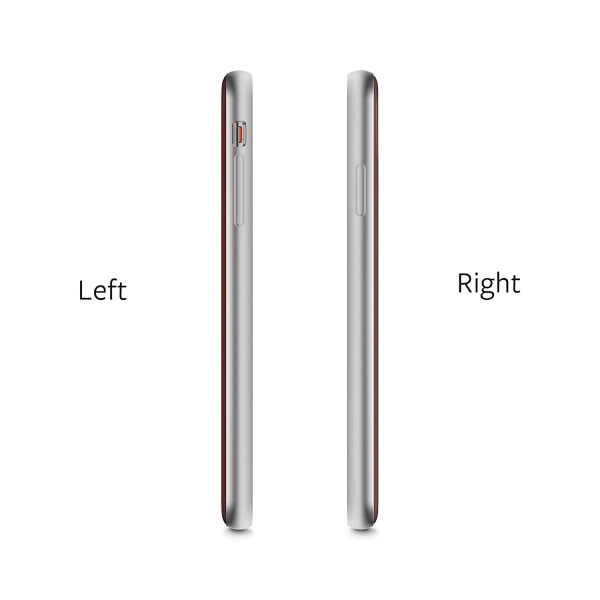 Moshi iPhone XS Max iGlaze Serisi Klf (MIL-STD-810G)-Red