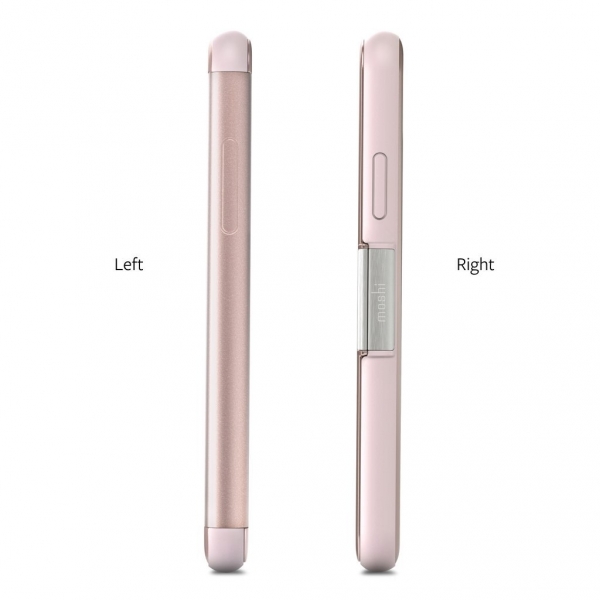 Moshi iPhone X Stealth Klf (MIL-STD-810G)- Champagne Pink