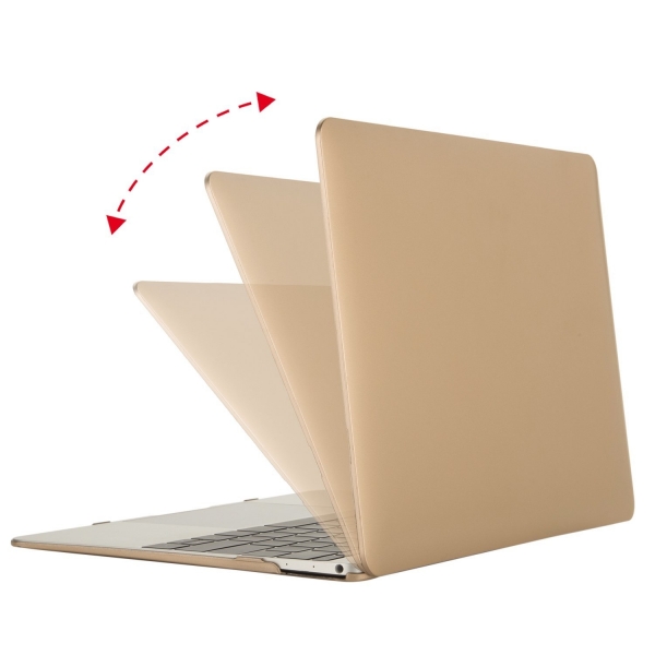 Mosiso Retina Ekranl Macbook 12 in Hard Klf-Gold