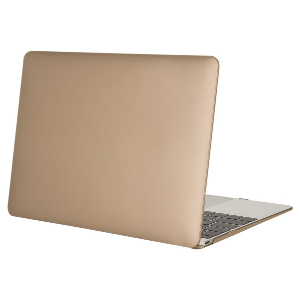Mosiso Retina Ekranlı Macbook 12 inç Hard Kılıf-Gold