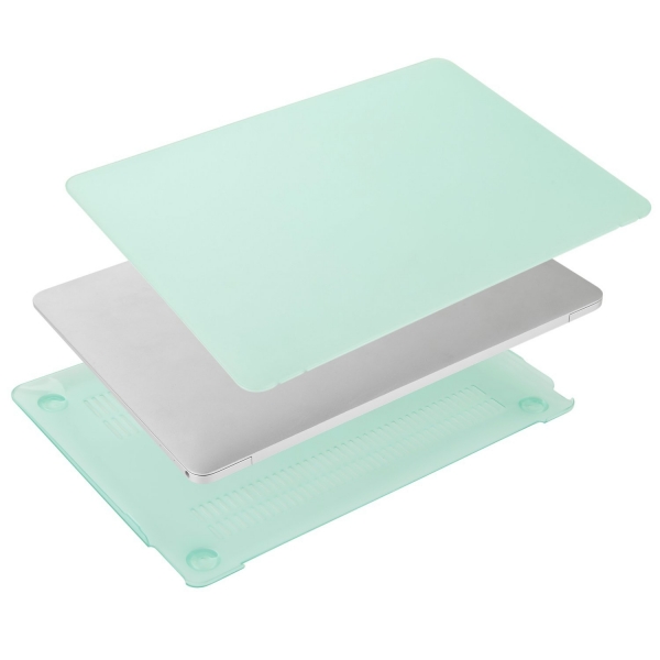 Mosiso Retina Ekranlı Macbook 12 inç Hard Kılıf-Mint Green