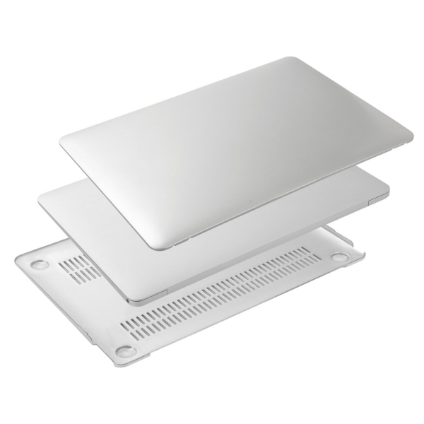 Mosiso Retina Ekranl Macbook 12 in Hard Klf-Silver