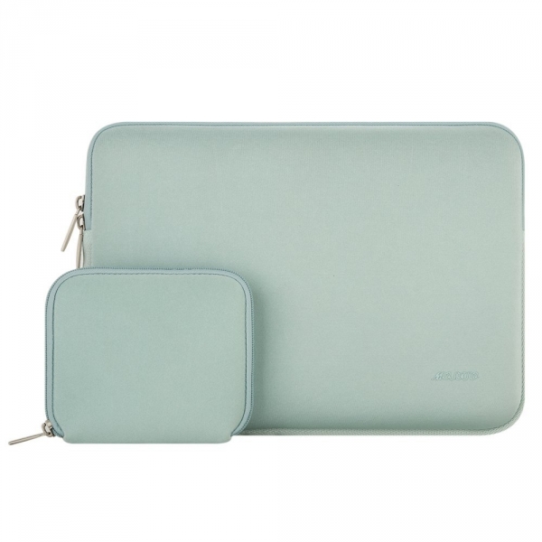 Mosiso Macbook 13 inç Su Geçirmez Çanta-Mint Green