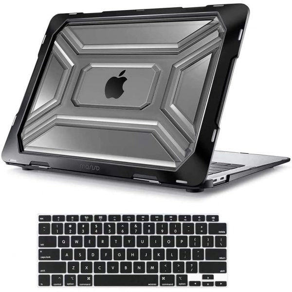 Mosiso MacBook Air Koruyucu Kılıf (13 inç)(M1)-Black