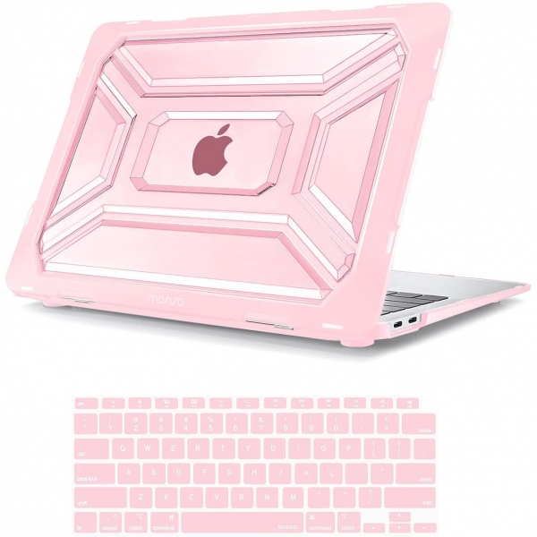 Mosiso MacBook Air Koruyucu Kılıf (13 inç)(M1)-Pink