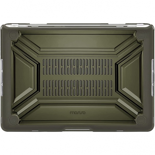 Mosiso MacBook Pro Koruyucu Klf (13 in)(M1)-Deep Green
