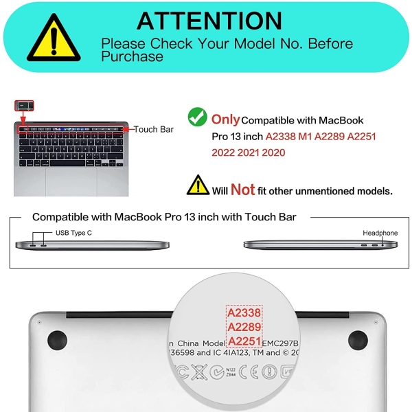 Mosiso MacBook Pro Koruyucu Kılıf (13 inç)(M1)-Deep Green
