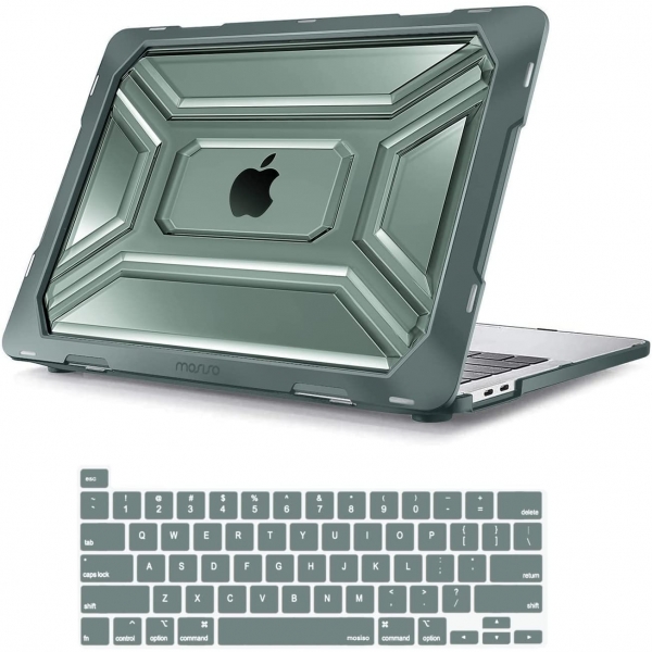 Mosiso MacBook Pro Koruyucu Klf (13 in)(M1)-Green