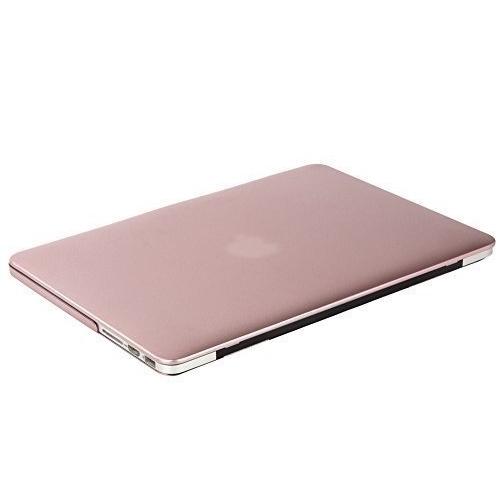 Mosiso MacBook Pro 13 in� Retina Plastik Sert K�l�f Kapak-Rose Gold