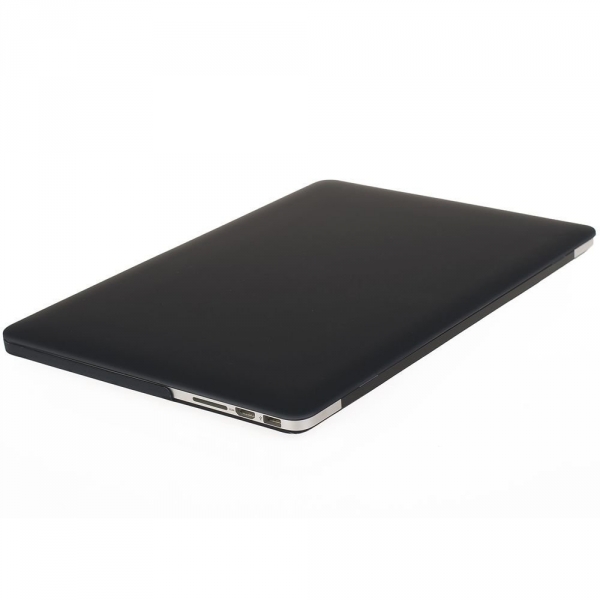 Mosiso MacBook Pro 13 in Retina Plastik Sert Klf Kapak-Black