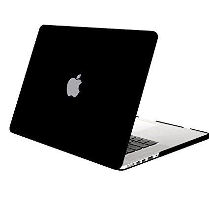 Mosiso MacBook Pro 13 in� Retina Plastik Sert K�l�f Kapak-Black