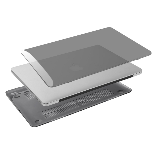 Mosiso MacBook Pro 13 in� Retina Plastik Sert K�l�f Kapak-Transparent Black