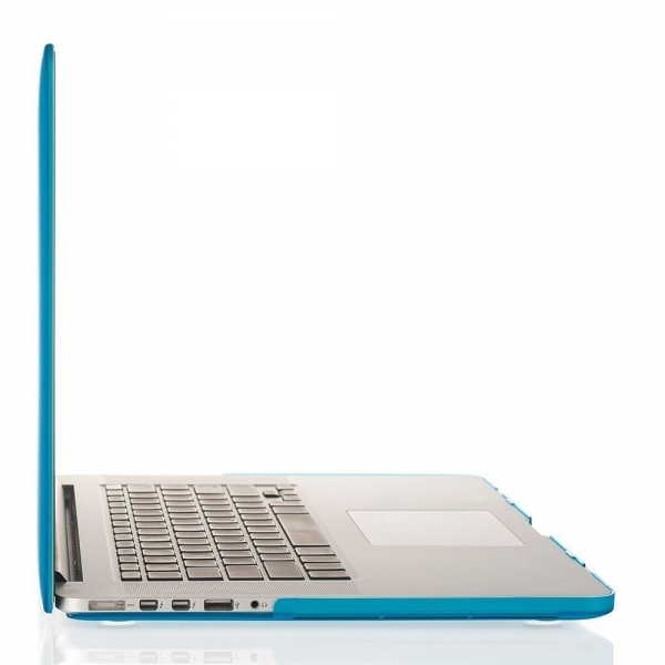Mosiso MacBook Pro 13 in� Retina Plastik Sert K�l�f Kapak-Aqua Blue
