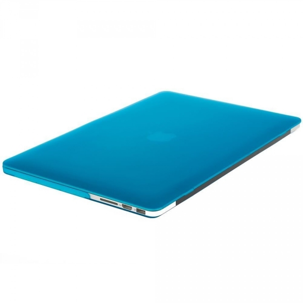 Mosiso MacBook Pro 13 in� Retina Plastik Sert K�l�f Kapak-Aqua Blue