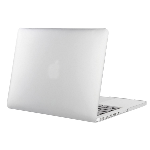 Mosiso MacBook Pro 13 in� Retina Plastik Sert K�l�f Kapak-Silver