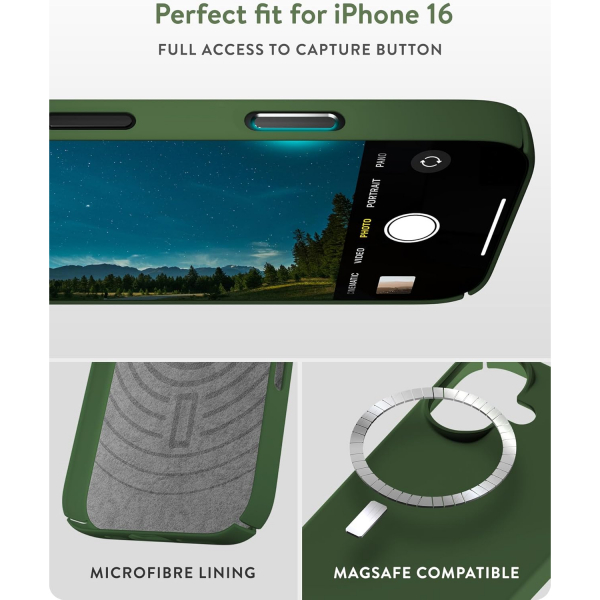 Mous Apple iPhone 16 Slim Klf-Green