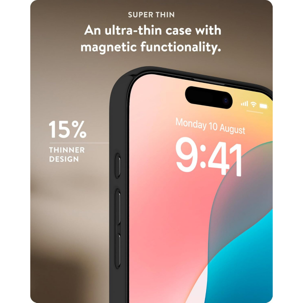 Mous Apple iPhone 16 Slim Klf-Black