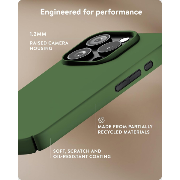 Mous Apple iPhone 16 Pro Max Slim Klf-Green