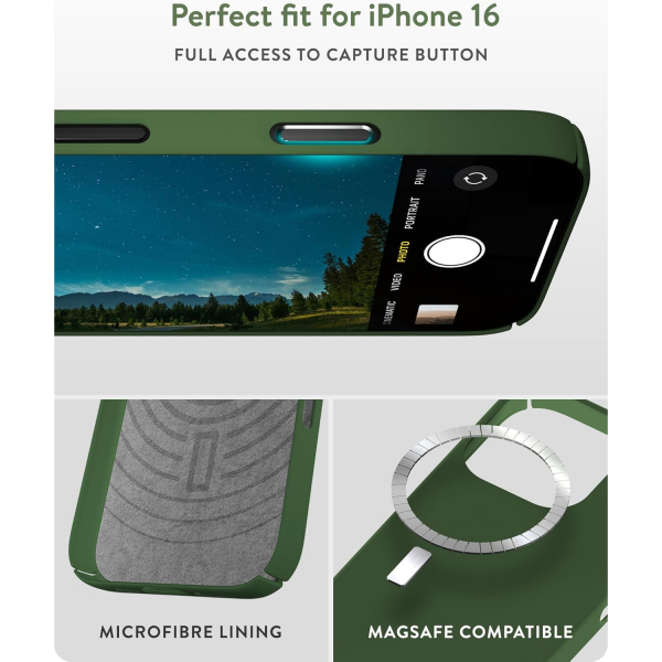 Mous Apple iPhone 16 Pro Max Slim Klf-Green