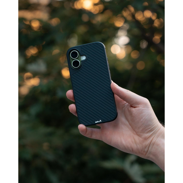 Mous Apple iPhone 17 Limitless Klf-Carbon Fiber