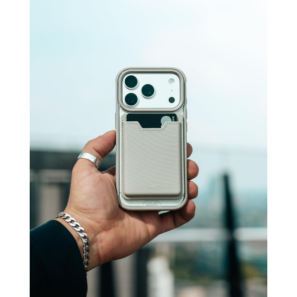 Mous Clear iPhone 18 Pro MagSafe K�l�f-Dark Sand