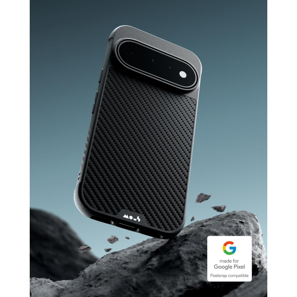 Mous Limitless Aramid Google Pixel 11 Pro Uyumlu K�l�f-Black