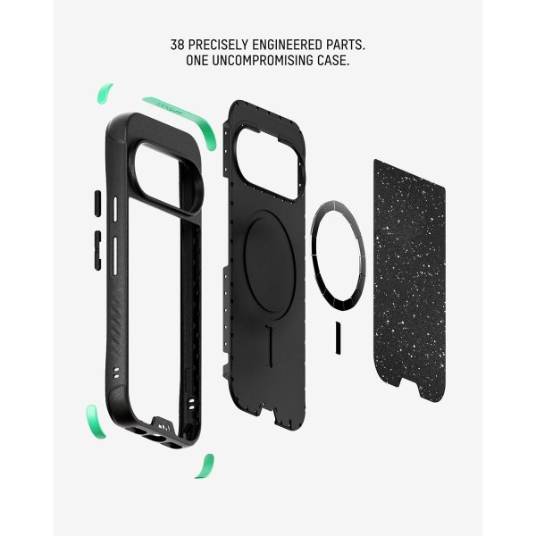 Mous Limitless Aramid Google Pixel 11 Uyumlu K�l�f-Speckled Black