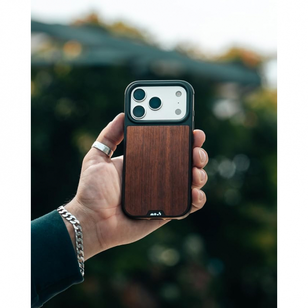 Mous Limitless iPhone 18 Pro Max K�l�f-Walnut